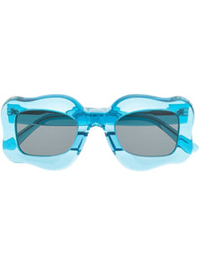  Bonsai oversized curved-frame sunglasses