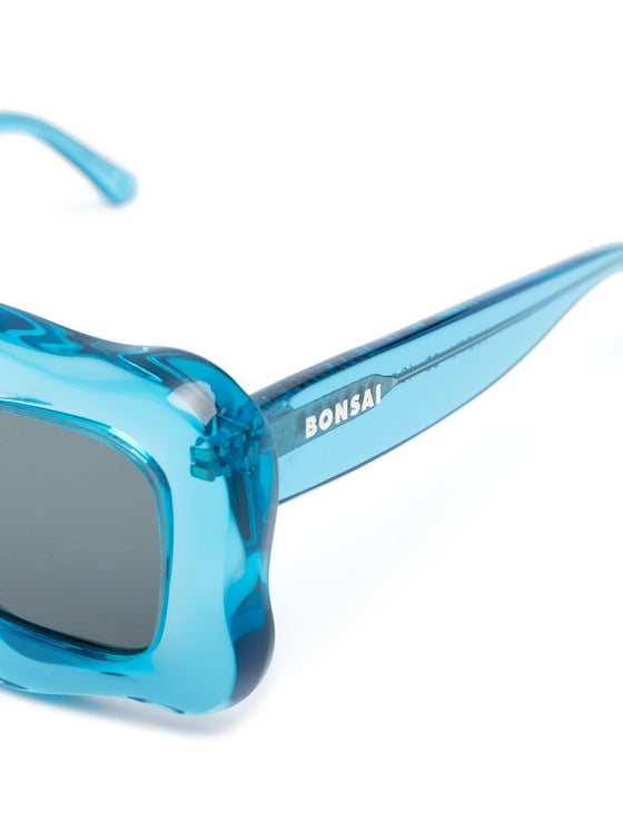 Bonsai oversized curved-frame sunglasses