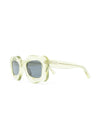 Bonsai oversized curved-frame sunglasses