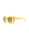 Bonsai oversized curved-frame sunglasses