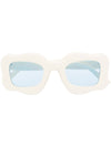 Bonsai oversized curved-frame sunglasses