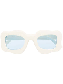  Bonsai oversized curved-frame sunglasses