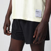 Satisfy Light yellow MothTech tank top with perforations