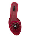 Dolce & Gabbana Rainbow Lace brooch-detail sandals