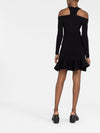 Alexander McQueen Short knitted dress with V-neck