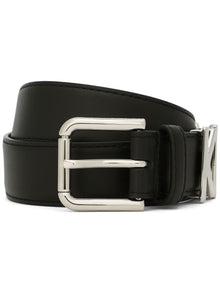  Dolce & Gabbana  logo-lettering Leather Belt