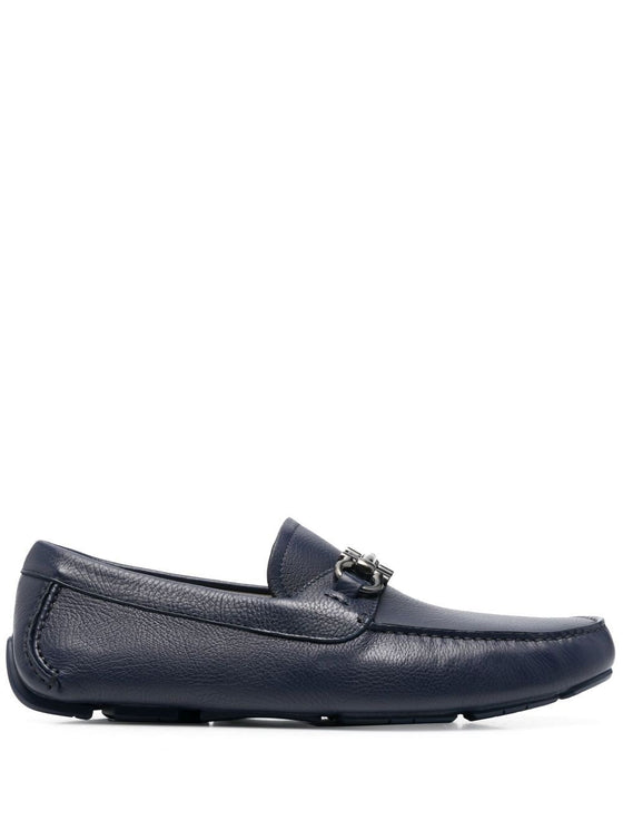 Ferragamo Gancini-buckle loafers