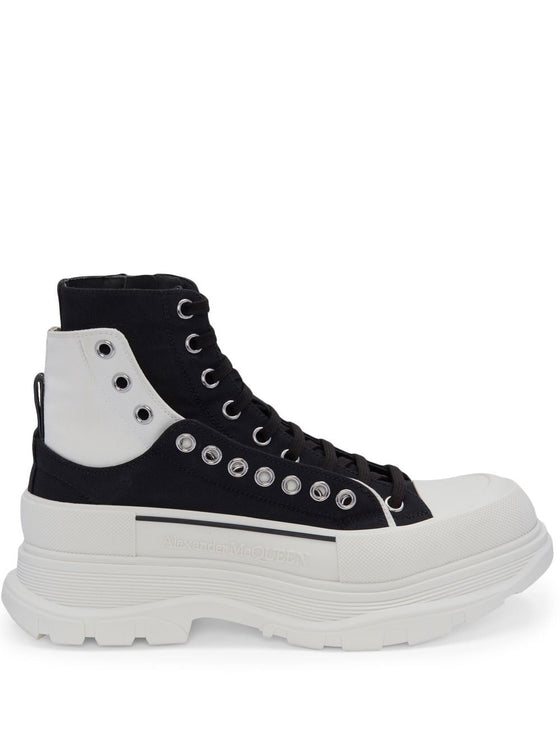 Alexander McQueen Tread Slick lace-up Fastening Boots
