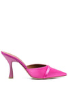 Malone Souliers Joella 95 satin heel mules