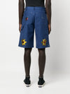 Sky High Farm Workwear Embroidered denim shorts