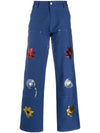 Sky High Farm Workwear Embroidered denim jeans