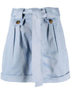 Woolrich Stretch cotton twill shorts