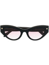 Alexander McQueen cat-eye frame sunglasses
