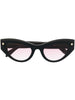 Alexander McQueen cat-eye frame sunglasses
