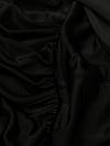 Saint Laurent draped sleeveless jersey dress