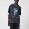 Satisfy MothTech Aged Black T-shirt with logo print