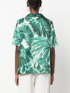 F.R.S . Printed silk pajama shirt
