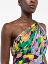 Az Factory With Lutz Huelle One shoulder mini dress