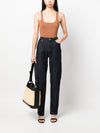 Mmk Cropped denim jeans