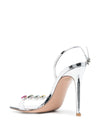 Gianvito Rossi Ribbon Candy 105mm crystal-embellished sandals