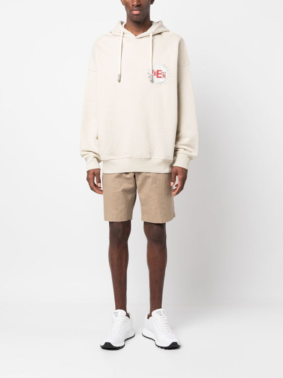 Emporio Armani cotton hoodie with logo