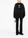 Balenciaga pinstripe straight-leg trousers