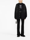 Balenciaga pinstripe straight-leg trousers