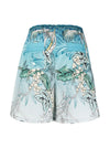F.R.S . Printed drawstring cotton shorts