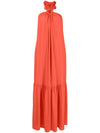 Erika Cavallini Semi-Couture Silk blend long dress