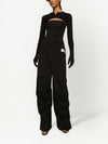 Dolce & Gabbana cropped button-fastening cardigan