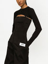 Dolce & Gabbana cropped button-fastening cardigan