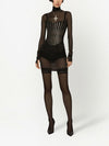 Dolce & Gabbana Tulle corset belt with boning