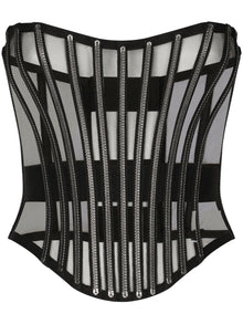  Dolce & Gabbana Tulle corset belt with boning