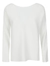 Liviana Conti Ribbed viscose sweater