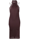 AndreĀdamo AndreÄdamo Ribbed midi dress