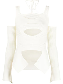  ANDREĀDAMO Andrea Adamo Top White