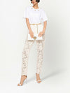 Dolce & Gabbana Floral lace trousers