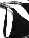 Heron Preston Glitter bikini top