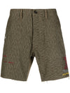 President'S Camouflage print shorts