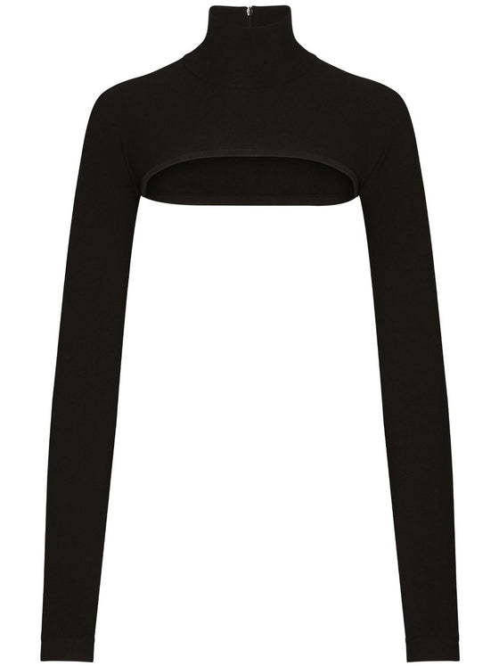 Dolce & Gabbana turtleneck shrug