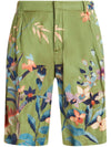 Etro Flowered Bermuda shorts
