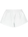 Balenciaga flared elasticated-waist shorts