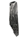 Balenciaga Metallic Effect Midi Dress