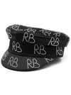 Ruslan Baginskiy crystal-embellished Baker Boy Hat