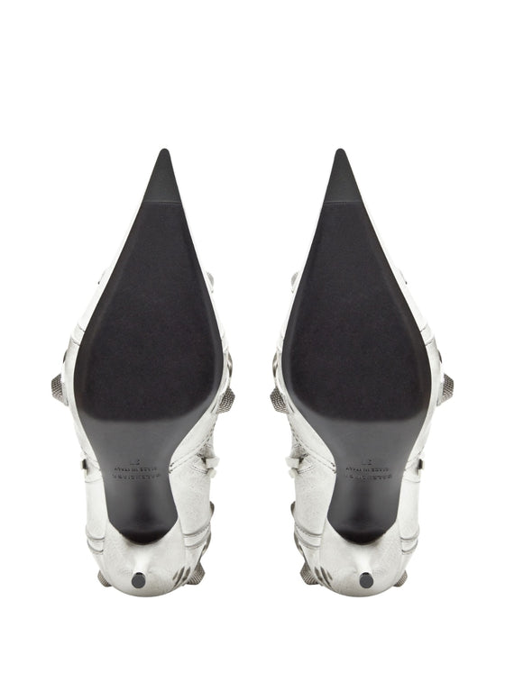 Balenciaga cagole leather boots