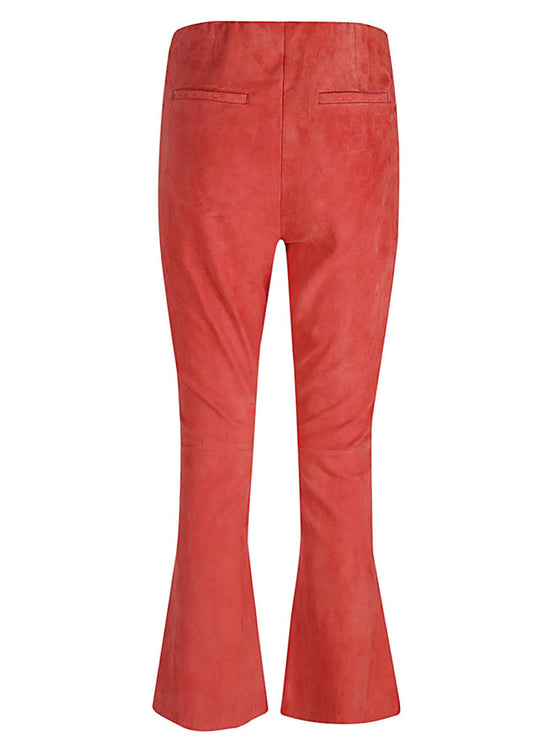Via Masini 80 Trousers Red