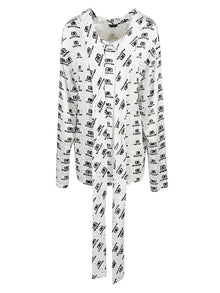  Balenciaga printed blouse