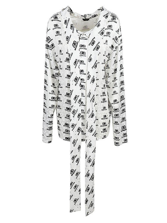 Balenciaga printed blouse