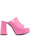 By Far Brad 120mm platform sandals
