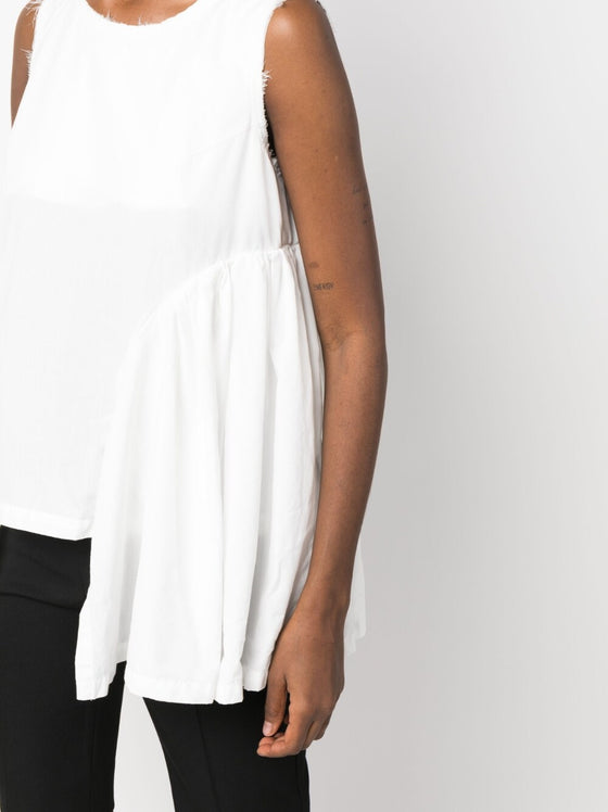 Comme Des Garcons Tank top with draped detail